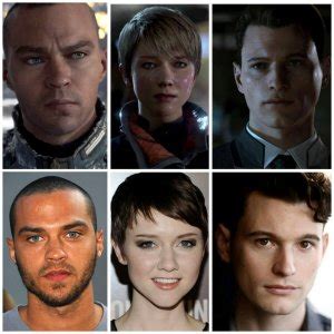 detroit become human atores|Detroit: Become Human